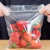 Pack of 1000 Polypropylene Zipper Bags 6 x 6. Thickness 2 mil. Clear Seal Top Bags 6x6. High Clarity Food Storage Bags for Industrial; Food Service.